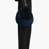 Khaite - Medium Olivia Hobo in Midnight Suede