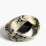 Khaite - Medium Olivia Hobo in Natural Python-Embossed Leather