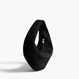 Khaite - Mini Olivia Hobo in Black Suede