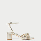 Loeffler Randall - Olivia Champagne Knot Mid-Heel