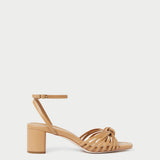 Loeffler Randall - Olivia Dune Knot Mid-Heel Sandal