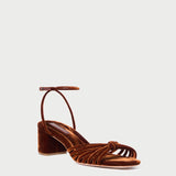 Loeffler Randall - Olivia Sienna Knot Mid-Heel Sandal