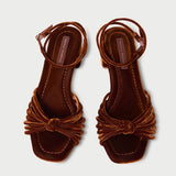 Loeffler Randall - Olivia Sienna Knot Mid-Heel Sandal