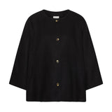 Posse - OLIVIA BLOUSE - BLACK