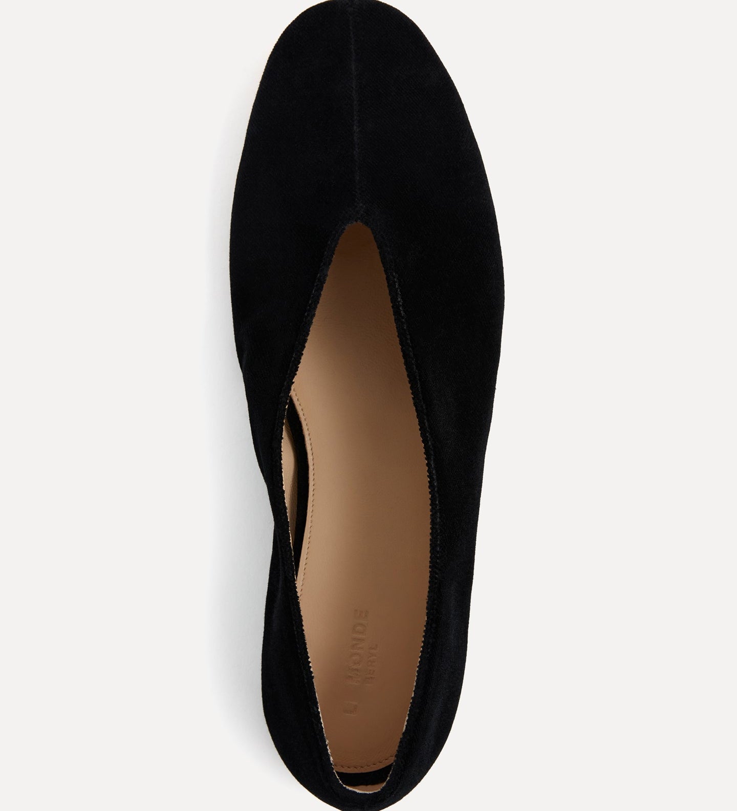 Le Monde Beryl - Olympia Slipper / Black Velvet