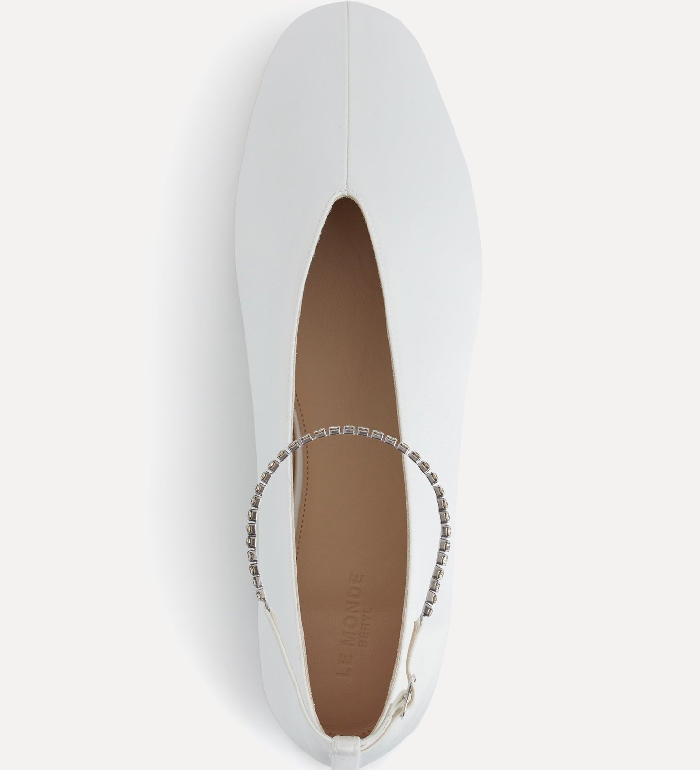 Le Monde Beryl - Olympia Slipper / Ivory Satin