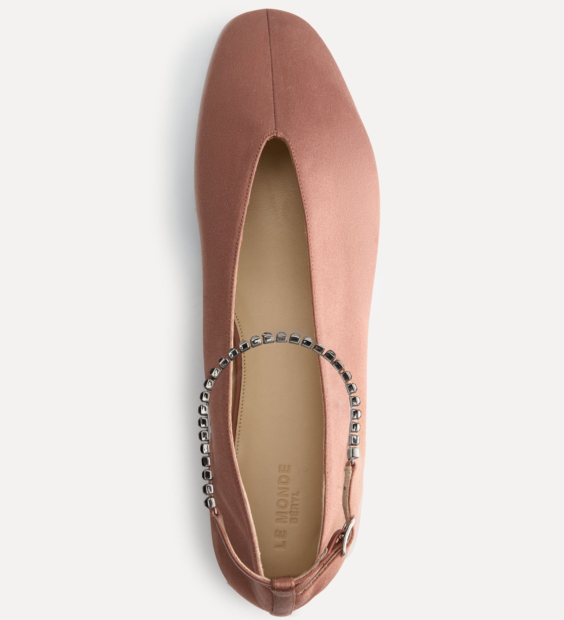 Le Monde Beryl - Olympia Slipper / Mokka Satin