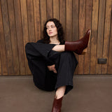 Jamie Haller - The Beatnik in Bright Burgundy