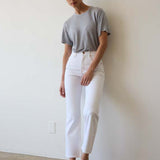 Jamie Haller - The Chameleon Tee Linen in Cement