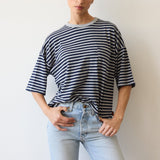 Jamie Haller - The Easy in Distressed Torn Indigo