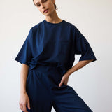 Jamie Haller - The Boxy Tee in Navy