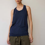 Jamie Haller - The Racerback Linen in Navy
