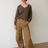 Jamie Haller - The Off Duty Trouser in Chestnut