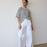 Jamie Haller - The Palazzo Jean in Soft White