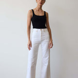 Jamie Haller - The Wide A Leg in Soft White
