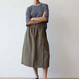Jamie Haller - The Apron Skirt in Khaki