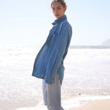 Jamie Haller - The Easy in Distressed Torn Indigo