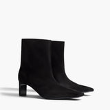 Khaite - Ona Ankle Boot in Black Suede