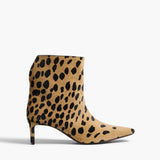 Khaite - Ona Ankle Boot in Hyena Print Haircalf