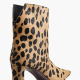 Khaite - Ona Ankle Boot in Hyena Print Haircalf