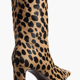 Khaite - Ona Knee High-Boot in Hyena Print Haircalf