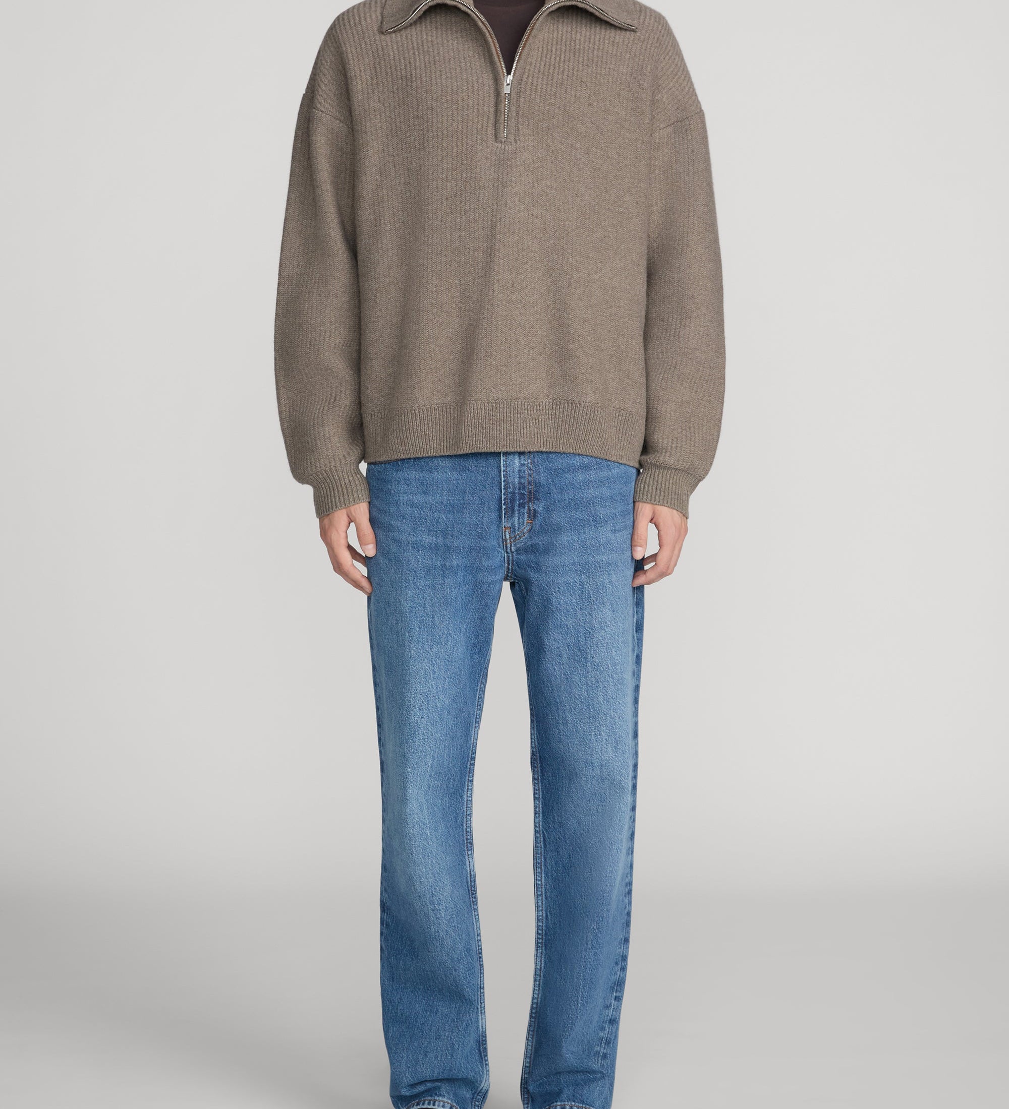 FRAME - Retro Polo Sweater