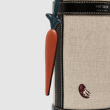 Metier - Métier x Gohar World Carrot Ornament Smooth Calfskin Orange with Dark Green