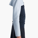 Khaite - Onno Jacket in Sky Blue Leather