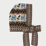 Loeffler Randall - Ophelia Brown/Floral Intarsia Bonnet