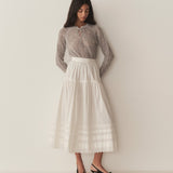 DÔEN - OPHIRA SWEATER -- LIGHT HEATHER GREY