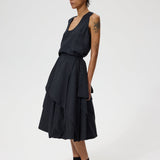 ROHE - Kiku skirt | black