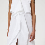 ROHE - Oranda no Kazaguruma dress | optic white
