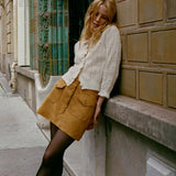 DÔEN - CLAUDIE CARDIGAN -- IVORY