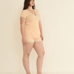 DOEN - ORNA SHORT - - LIGHT PEACH SORBET