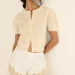 DOEN - ORNA SHORT - - SALT