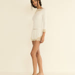 DOEN - ORNA SHORT - - SALT