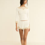 DOEN - ORNA SHORT - - SALT