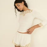 DOEN - ORNA SHORT - - SALT