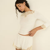 DOEN - ORNA SHORT - - SALT