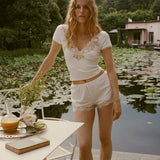 DOEN - ORNA SHORT - - SALT