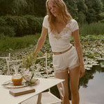 DOEN - ORNA SHORT - - SALT