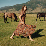 DÔEN - ORPHELIA DRESS -- HEDY STRIPE