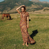 DÔEN - ORPHELIA DRESS -- HEDY STRIPE