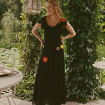 DOEN - ORPHINA DRESS - - BLACK