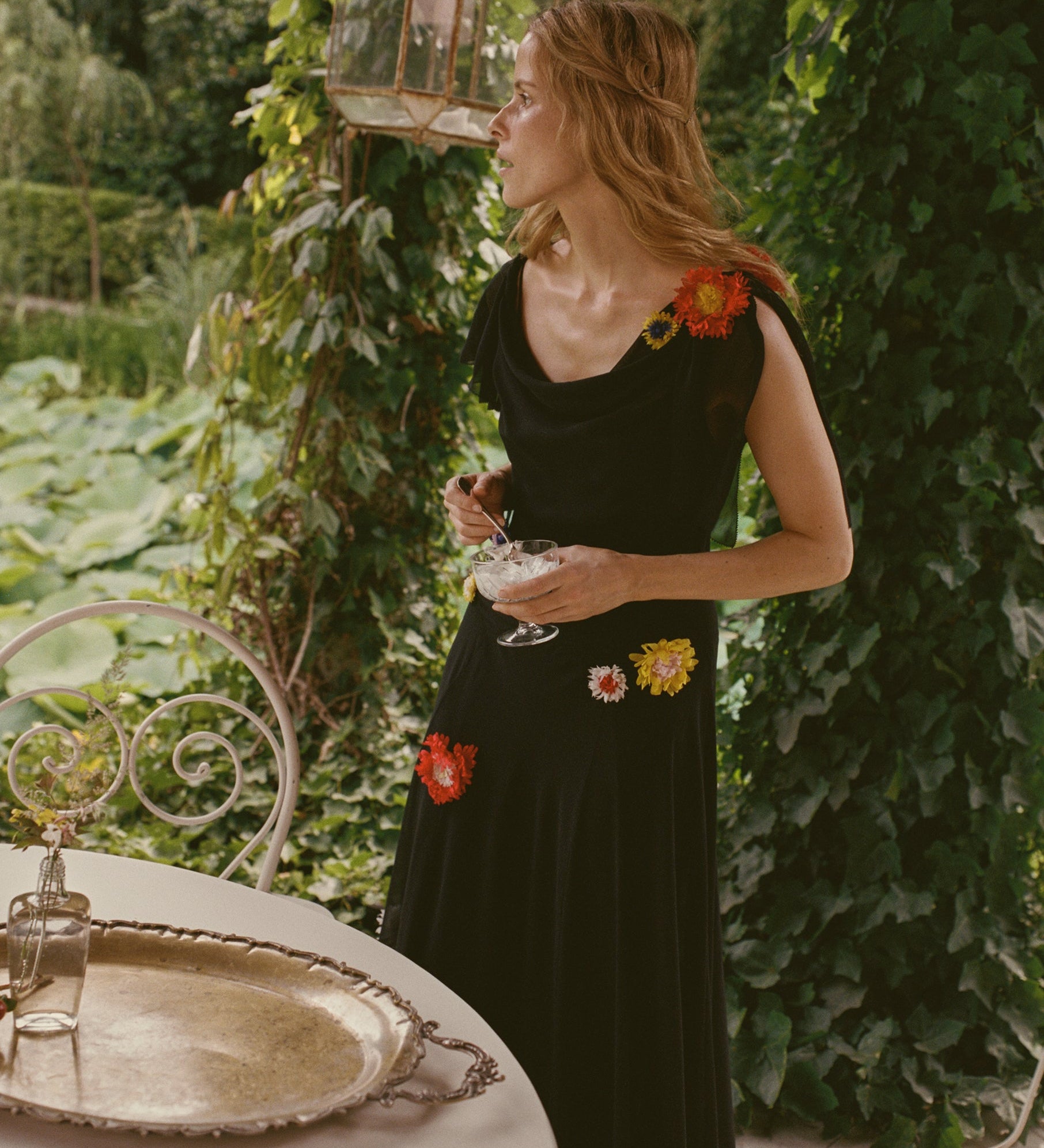 DOEN - ORPHINA DRESS - - BLACK