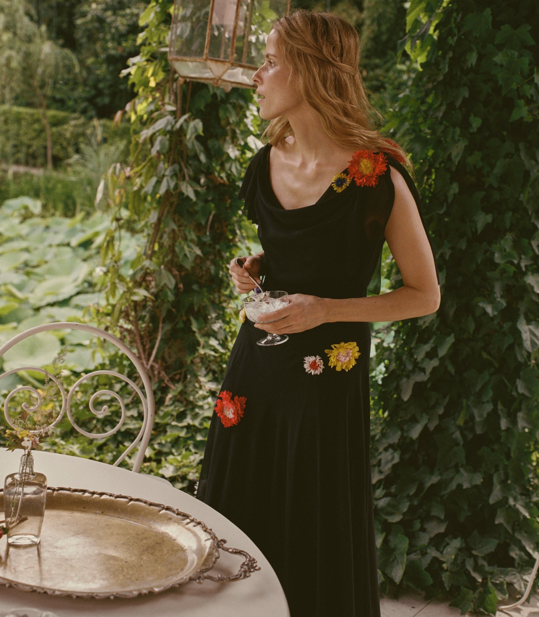 DOEN - ORPHINA DRESS - - BLACK