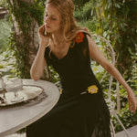 DOEN - ORPHINA DRESS - - BLACK