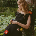 DOEN - ORPHINA DRESS - - BLACK