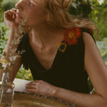 DOEN - ORPHINA DRESS - - BLACK