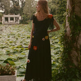 DOEN - ORPHINA DRESS - - BLACK